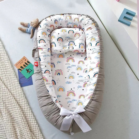 Berceau Bébé - NidPortableBébé™ - Arc En Ciel - Mon Adorable Bébé