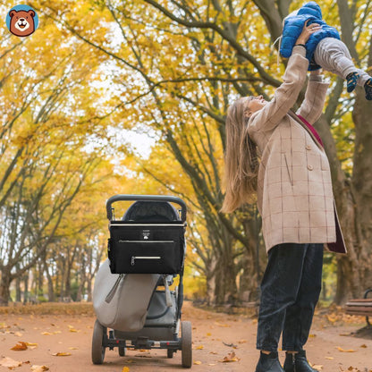 Sac à Langer - BabyTravel™ - Noir - Mon Adorable Bébé