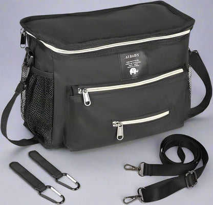 Sac à Langer - BabyTravel™ - Noir - Mon Adorable Bébé